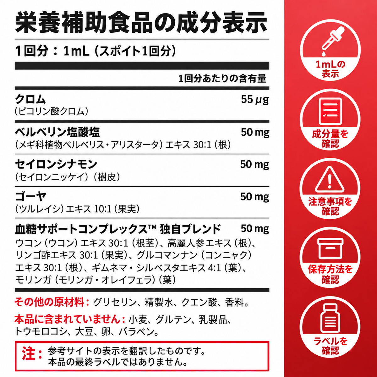 グルコバランス7 紹介画像9・人物はAIイメージ