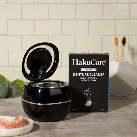 HakuCare™ 超音波デンチャークリーナー
